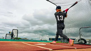 #1 High School Prospect Max Clark MASHES BP Ahead of Game Day