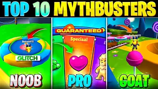 Top 10 Mythbusters in Stumble Guys #6 | Ultimate Guide to Become a Pro