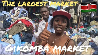 Shopping in the craziest market in kenya 🇰🇪 Gikomba Market