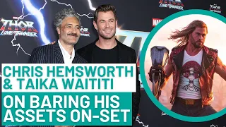 Chris Hemsworth & Taika Waititi on Thor, Russell Crowe And Baring His ASSets On Set | Studio 10