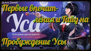 Black Desert / BD: Гайд на Усу Пробуждение и Первые впечатления