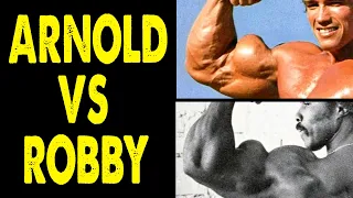 Biceps Battle: Arnold Schwarzenegger vs. Robby Robinson | An In-Depth Analysis