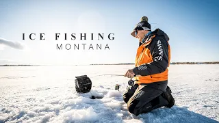 Ice Fishing for Walleye and Perch | Nelson Reservoir, Montana | Fishcamp Creative