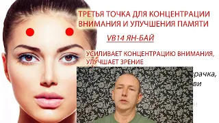 4 точки для концентрации внимания и улучшения памяти