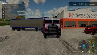 Farming Simulator 22 How to make Optimus Prime TLX 9000 Series (3406) 82 Studio Truck (PS4)