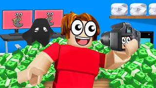 Becoming The BIGGEST YOUTUBER In Roblox! (YouTube Life Simulator)