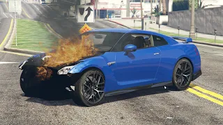 How Long Does It Take To Destroy a Car [GTA V]