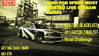 Need For Speed Most Wanted FINAL RIVAL BEATING RAZOR.Completed 100%