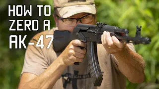 How to zero a AK 47 | Tactical Rifleman