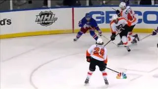 Simmonds seals it with an empty-net goal