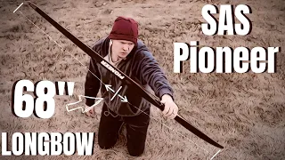 A 68" Disappointing Longbow.  (SAS Pioneer Longbow Review)