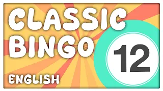 Classic Themed 90-Ball Bingo Game - 12