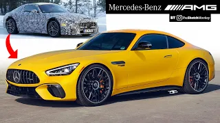 The new 2023 Mercedes AMG GT is a 577hp German muscle car