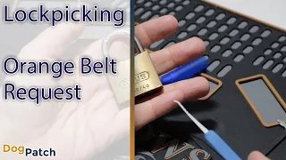 (ENG-004) Lockpicking - Orange Belt Request - Abus 65/40 - single pick