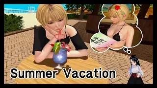 SUMMER VACATION gameplay Walkthrough - DATE at beach -