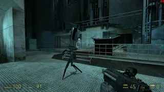 Half Life 2 - Entanglement - Glitch - Turret Kills Eli