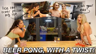 EXTREME Beer Pong with Forfeits *exposing ourselves some more*