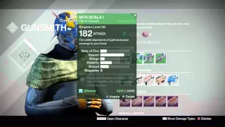 Destiny: The Taken King - Place Order for Armsday Weapon Delivery (Omolontest HC1) Gameplay 1080p