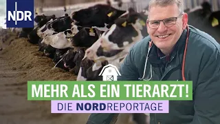 Mit dem Großtierarzt von Hof zu Hof | Die Nordreportage | NDR