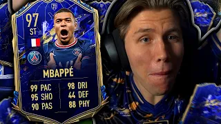 Jeg fikk faktisk TOTY MBAPPE i pakke, og jeg tror fortsatt ikke på det selv... 👀