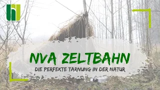 NVA ZELTBAHN  #1 - Tipps für dein Tarnshelter. So wirst Du unsichtbar in der Natur!