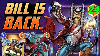 BILL IS BACK. I love this buffed Asguardians deck!