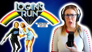 LOGAN'S RUN (1976) MOVIE REACTION! FIRST TIME WATCHING!