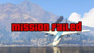 GTA 5 ways to fail mission #34 Minor Turbulence