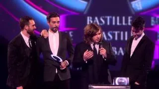 Bastille win British Breakthrough Act | BRITs Acceptance Speeches