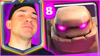 ПРОФЕССИОНАЛ ИГРАЕТ ГОЛЕМОМ В КЛЕШ РОЯЛЬ / CLASH ROYALE