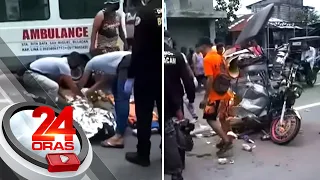 2 patay, 5 sugatan sa salpukan ng jeep at tricycle | 24 Oras