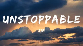 Sia - Unstoppable (Lyrics) - Sza, Fuerza Regida, Nicki Minaj & Ice Spice With Aqua, Sza, Hardy,