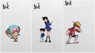 [JACK] Chàng Họa Sĩ Triệu View Trong Làng Anime #12⭐️Tik Tok Douyin⭐️ Amazing Satisfying Painting