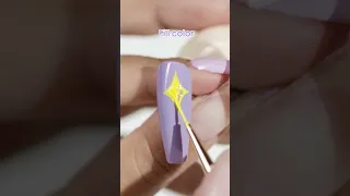 How to Draw the Perfect Four-pointed Star | Easy Tutorial | Veda Tinda Nails Official