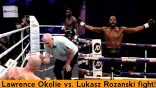 Lawrence Okolie vs. Lukasz Rozanski fight highlights!! /Okolie knockout Rozanski