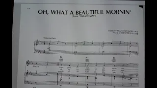 Oh, What a Beautiful Mornin' Piano Accompaniment