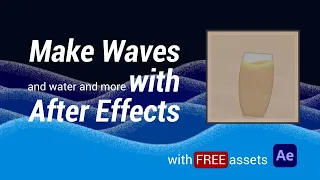 Make Waves with After Effects #adobeaftereffects #aftereffects #aftereffectstutorial