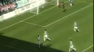 Gran goal di Baggio contro la Reggiana