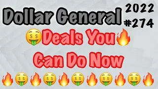 2022#274🔥Dollar General Deals You Can Do Now🤑Must Watch👀