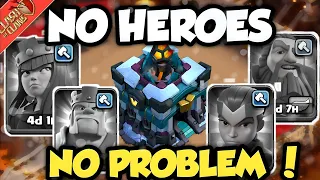 No Heroes No Problem ! Th13 No Heroes Attack  Strategy । Th13 Attack Strategy ( NurNobi Gaming) COC