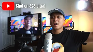 Create a YouTube channel using Samsung Galaxy S23 Ultra! (Shot on S23 Ultra!) 🔥