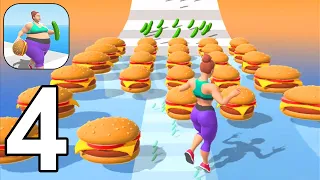 Fat 2 Fit! - Gameplay Walkthrough Part 5 All Levels 22-26 Max Level (Android, iOS)