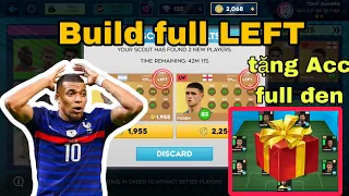 Build đội hình full chân trái trong DLS24(Tặng Acc Vip🤑)