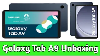 Samsung Galaxy Tab A9 Unboxing & Review 2024 | Samsung Galaxy Best Budget Tablet l Galaxy Tab A9