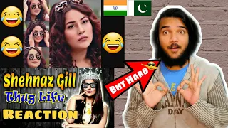 Reaction on Shehnaz Gill ULTIMATE THUG LIFE PART 1 | Funny Moments Unseen Unekha | Reaction Bazar