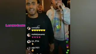 J Balvin cantando álbum colores//Instagram live//parte 1