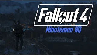 Fallout 4 Settlement Builds - Minutemen HQ - Sanctuary