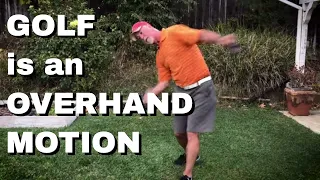 How is a Golf Swing and Overhand Motion?