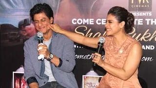 Kajol's CUTE Moments With Shahrukh At Dilwale Promotions