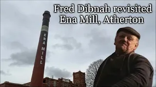 Fred Dibnah 'Laddering a chimney' revisited Ena Mill, Atherton